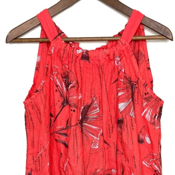 Bellambra Tiered Linen Midi Dress - Picture 3 of 9